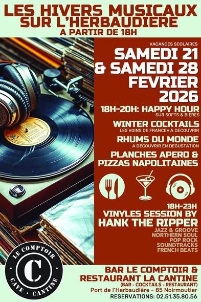 28 février 2026 - Les hivers musicaux au bar Le Comptoir