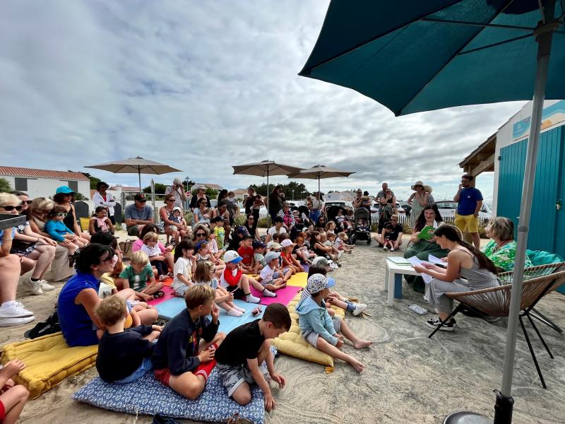 15 juillet 2026 - Histoires les pieds dans le sable