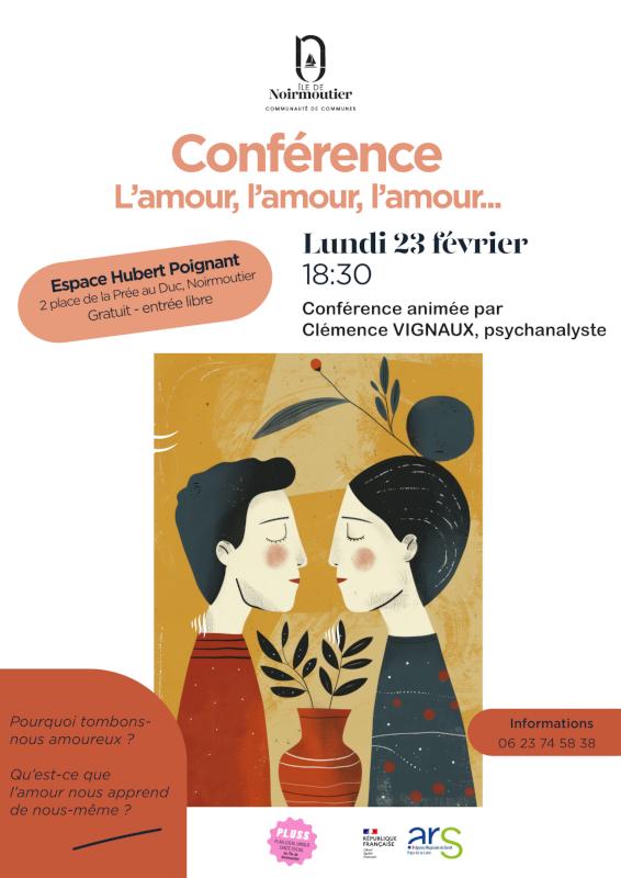 23 février 2026 - Conférence : L'amour, l'amour, l'amour...