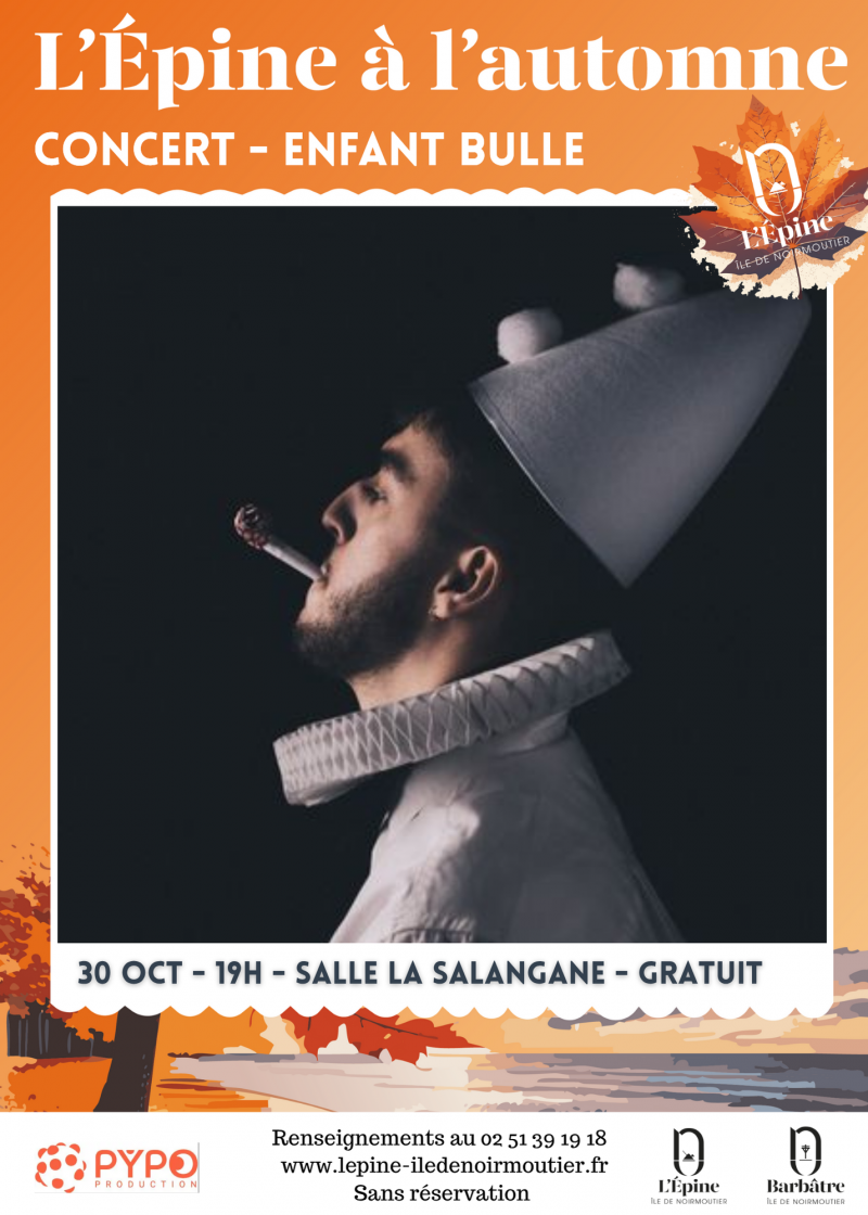 30 octobre 2025 - Concert l'Enfant Bulle