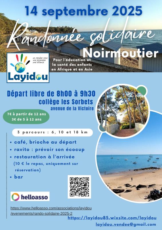 14 septembre 2025 - Randonnée solidaire pour Layidou