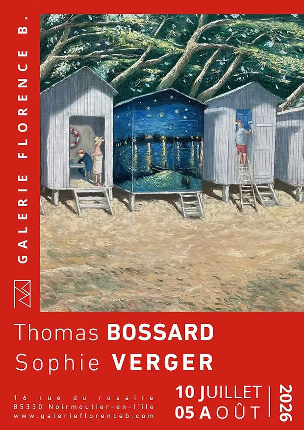 Du 10 juillet au 5 août 2026 - Exposition : Sculpture par Sophie VERGER et peinture par Thomas BOSSARD