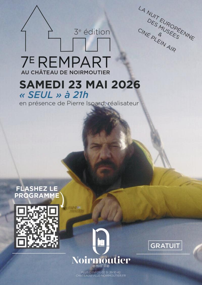 23 mai 2026 - La nuit européenne des musées, 7ème Rempart ciné plein air - SEUL