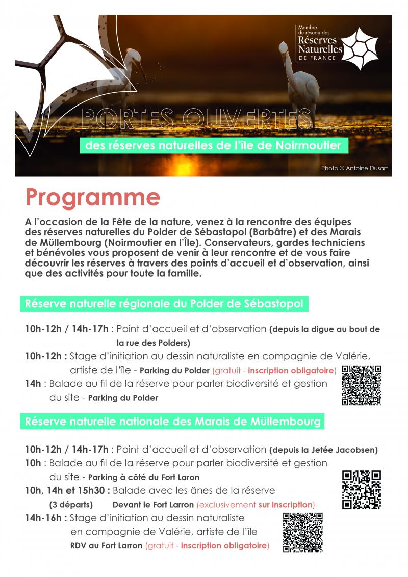 24 Mai 2025 - Portes ouvertes des réserves naturelles de l'île de Noirmoutier - Le Polder de Sébastopol