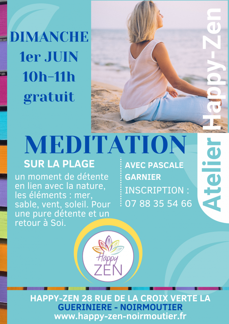 1er juin 2025 - Méditation au Happy-Zen