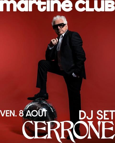 8 août 2025 - Martine Club Open Air 2025 #2 - DJ Set Cerrone