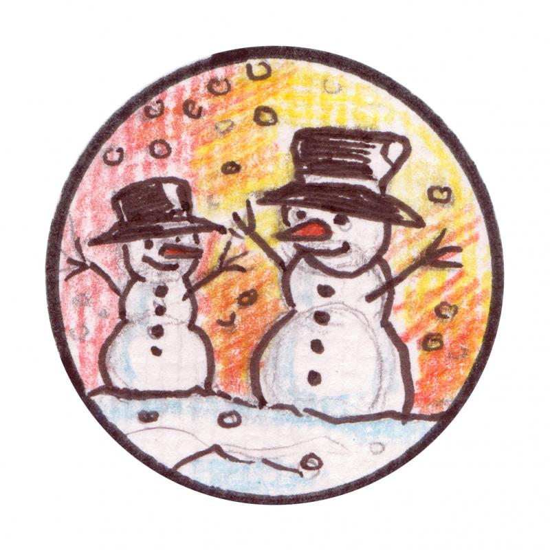 3 décembre 2025 - Ateliers Arts plastiques : création de badge