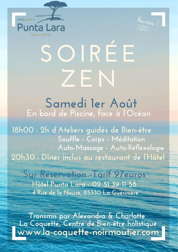 1er août 2026 - Soirée Zen à l'Hôtel Punta Lara