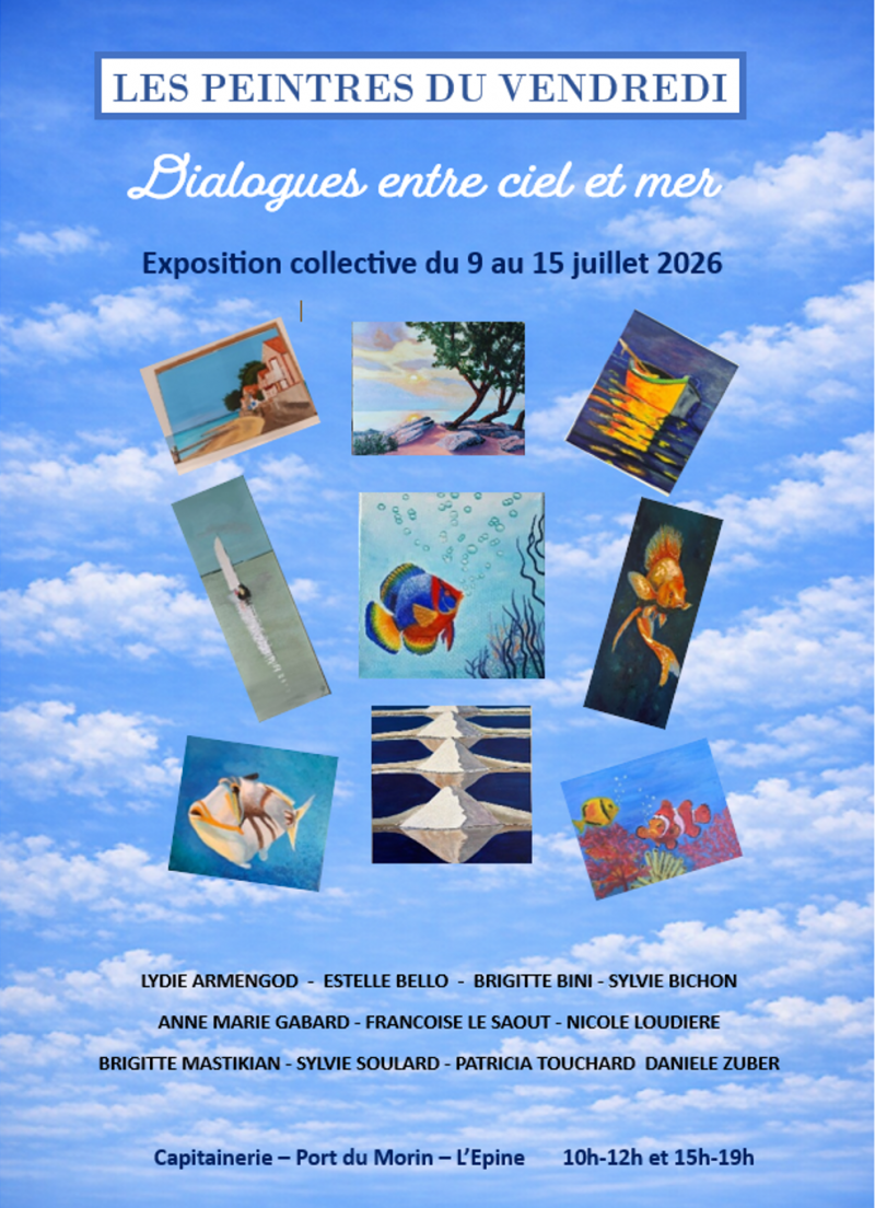 Du 9 au 15 juillet 2026 - Exposition : Dialogues entre ciel et mer