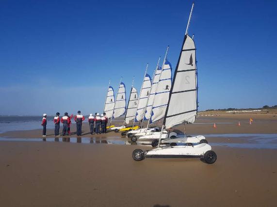 Sel ton Char - Ecole de char à voile