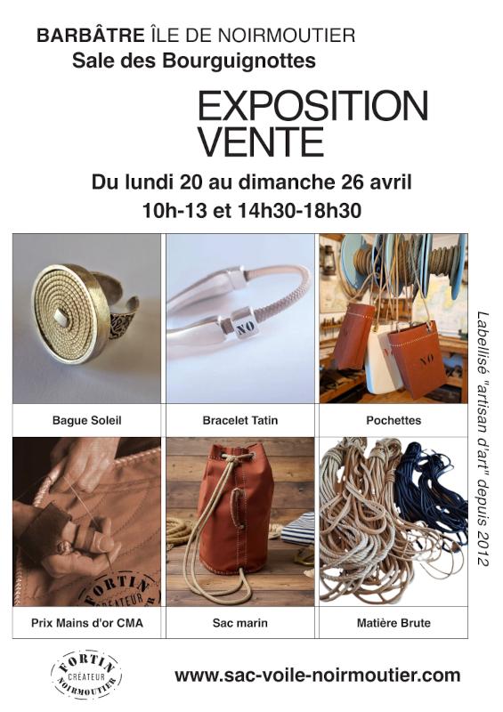 Du 20 au 26 avril 2026 - Exposition - vente du créateur Francis Fortin