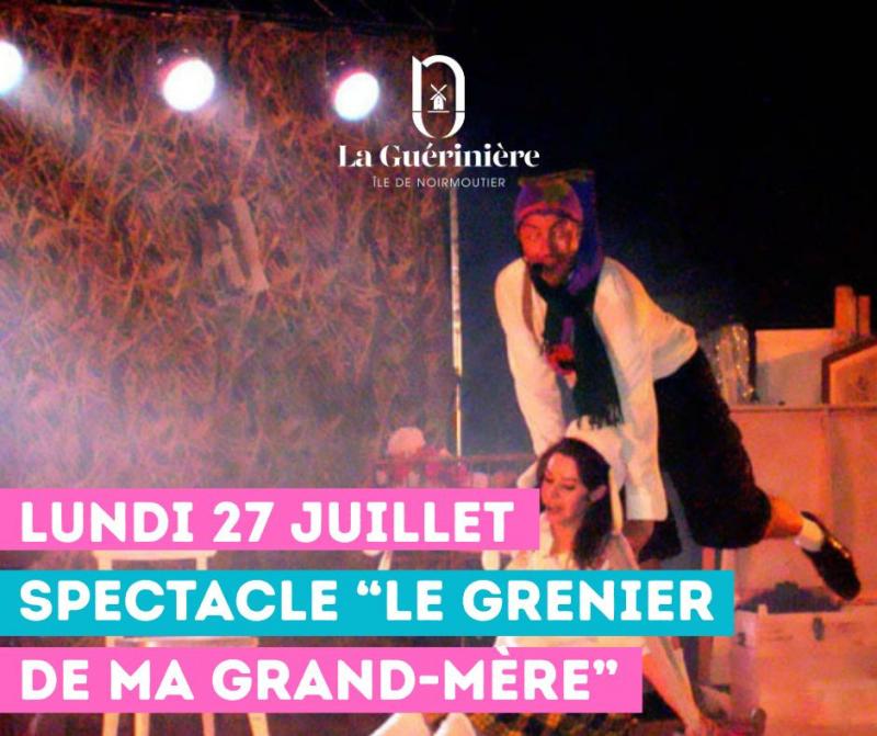 27 juillet 2026 - Spectacle : Le grenier de ma grand-mère