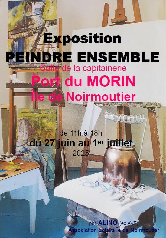 Du 27 juin au 1er juillet 2025 - Exposition : Peindre ensemble par l'association ALINO