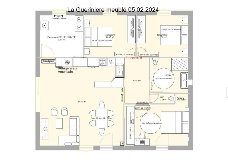 Monsieur Herivaux - Maison individuelle 6 personnes