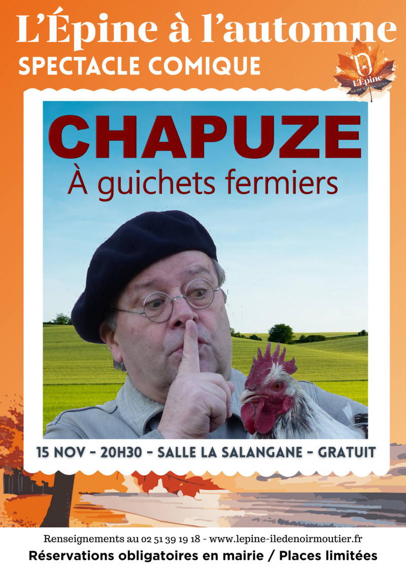 15 novembre 2025 - Chapuze : A guichets fermiers