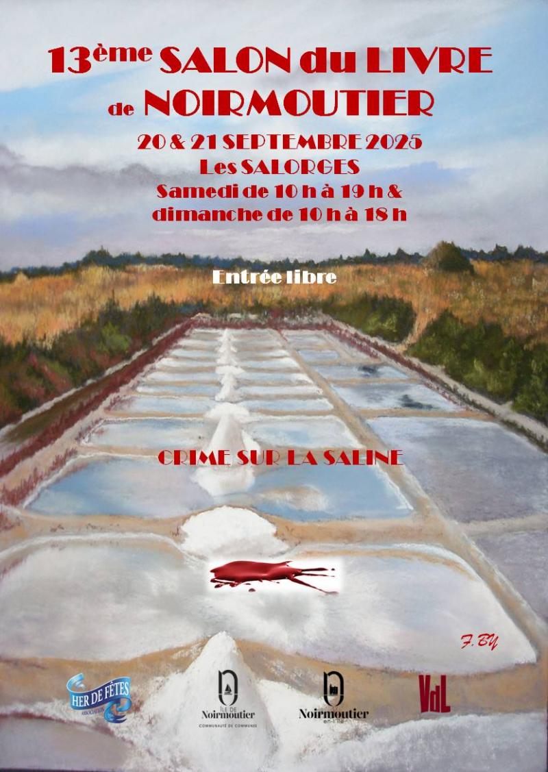 20 et 21 septembre 2025 - 13ème Salon du livre de Noirmoutier