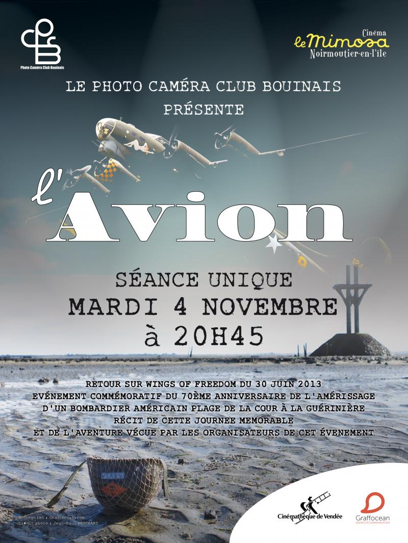 4 novembre 2025 - Projection du film : L'Avion 4 novembre 2025 - Projection du film : L'Avion