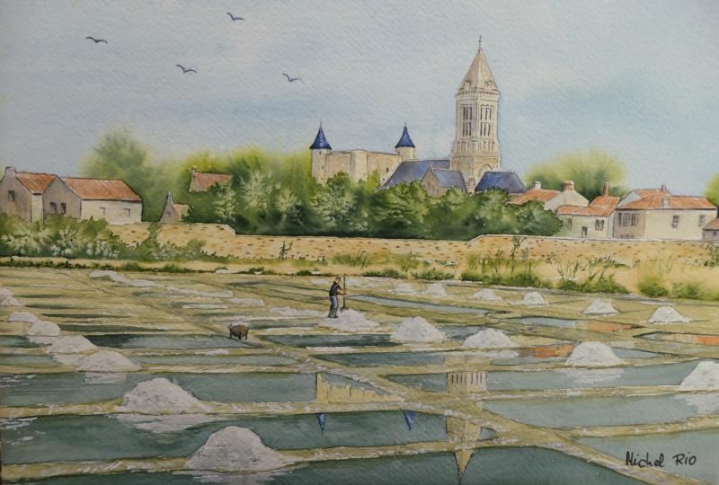 Du 30 juin au 6 juillet 2025 - Exposition : Contrastes & transparences à l'aquarelle par Michel RIO