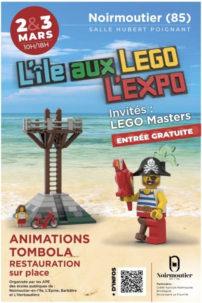 2 et 3 mars 2024 - L'île aux Lego : l'Expo