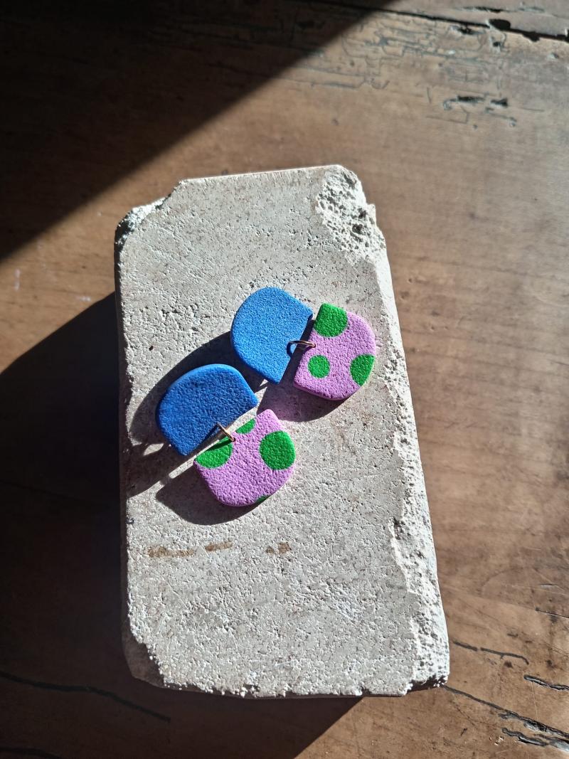 21 février 2026 - Atelier boucles d'oreilles en argile polymère avec Fanny