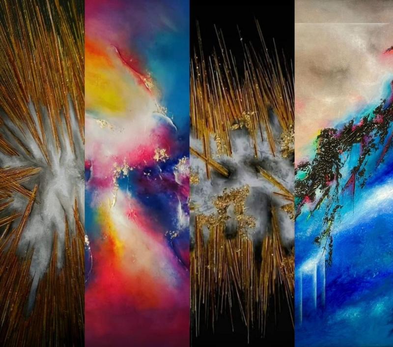 Du 5 au 14 août 2025 - Exposition : VOLATILES ATYPIQUES ET COULEURS ENVOÛTANTES pas Noëllie CORBREJEAUD & Karine BODIN