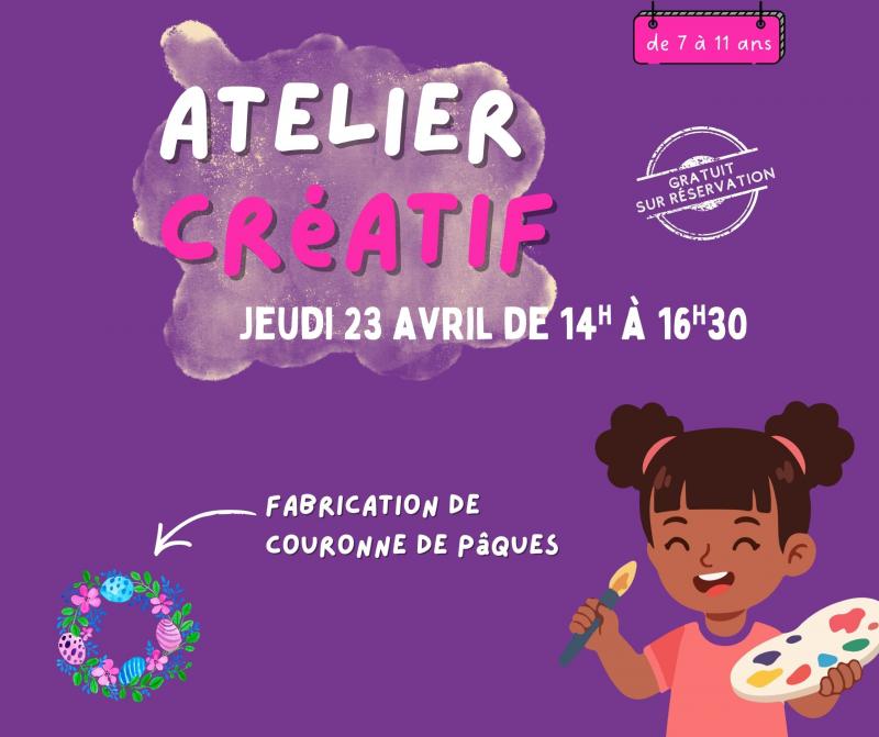 23 avril 2026 - Créa'Pâques pour les 7 à 11 ans