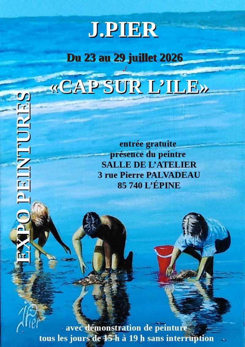 Du 23 au 29 juillet 2026 - Exposition : Cap sur l'île