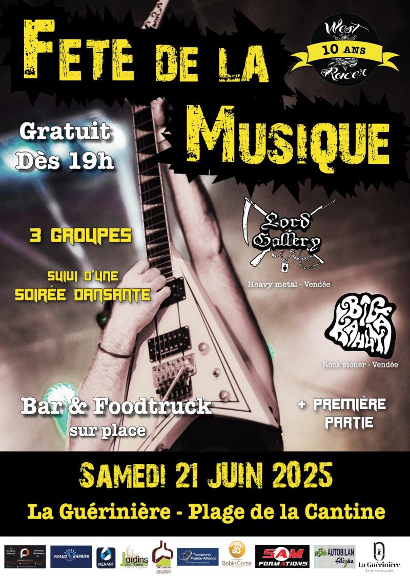 21 juin 2025 - Fête de la musique par West Racer