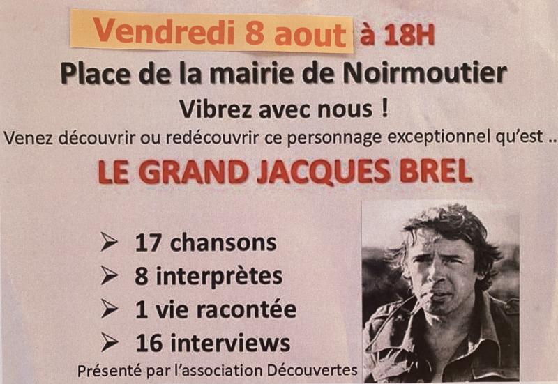 8 août 2025 - Concert hommage à Brel
