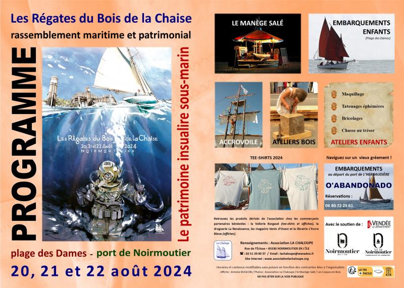 9, 10 & 11 août 2025 - Les Régates du Bois de la Chaise