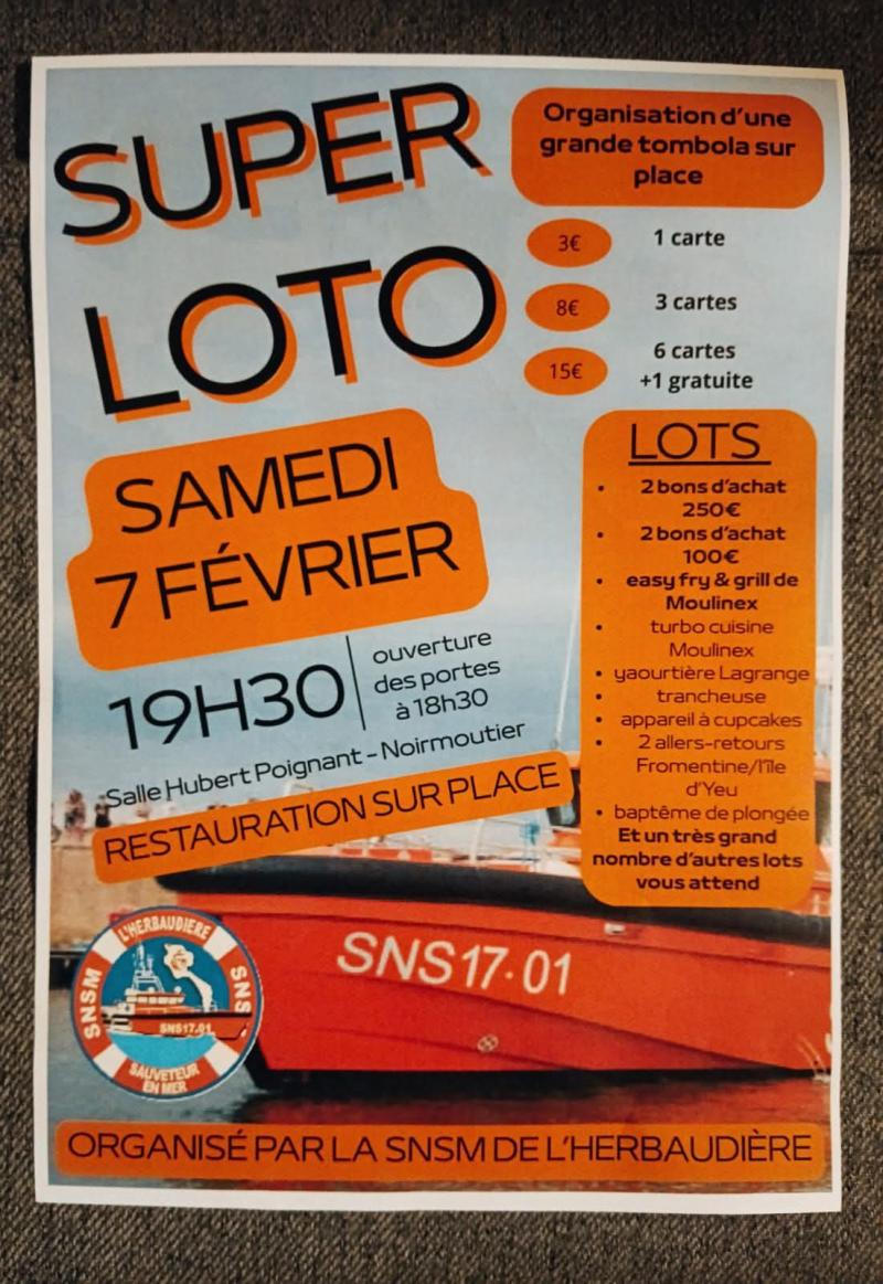 7 février 2026 - Super Loto par la SNSM