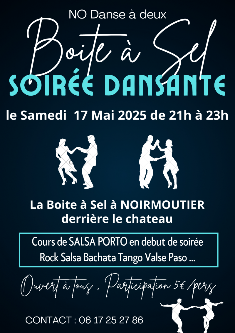 17 Mai 2025 - NO Danse à deux - Soirée dansante