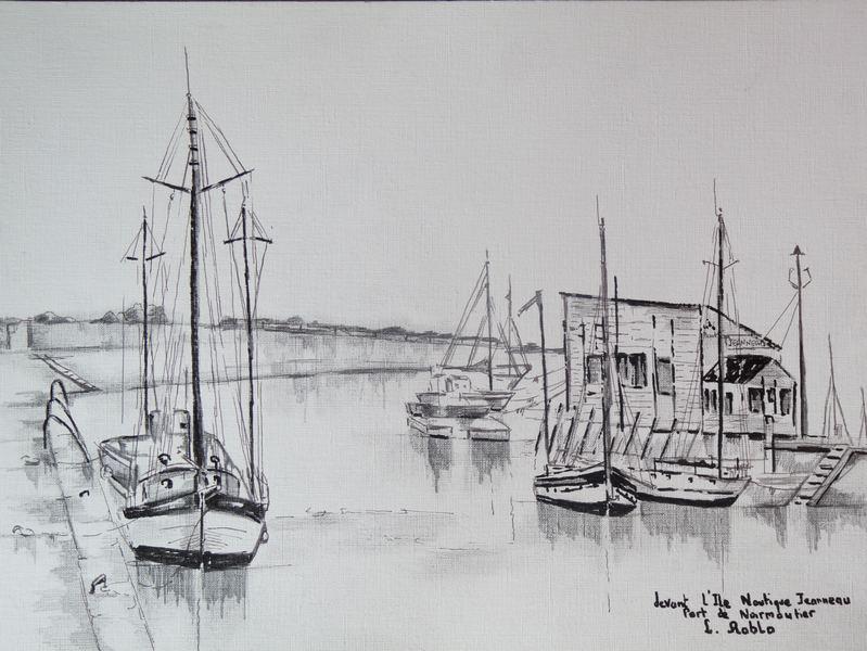 Du 17 au 23 août 2026 - Exposition : Dessins et peintures par L.ROBLO