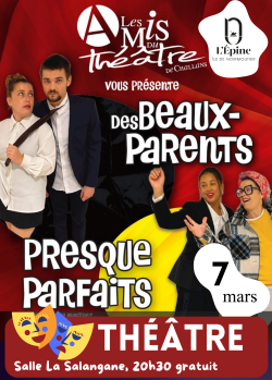 7 mars 2026 - Théâtre Des beaux-parents presque parfaits