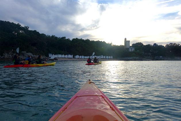 Kayak Anse Rouge - ©FDSF Kayak Anse Rouge - ©FDSF