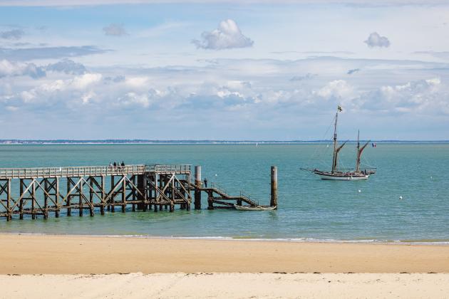 Estacade plage des Dames Noirmoutier ©Vendée Expansion - Simon Bourcier
