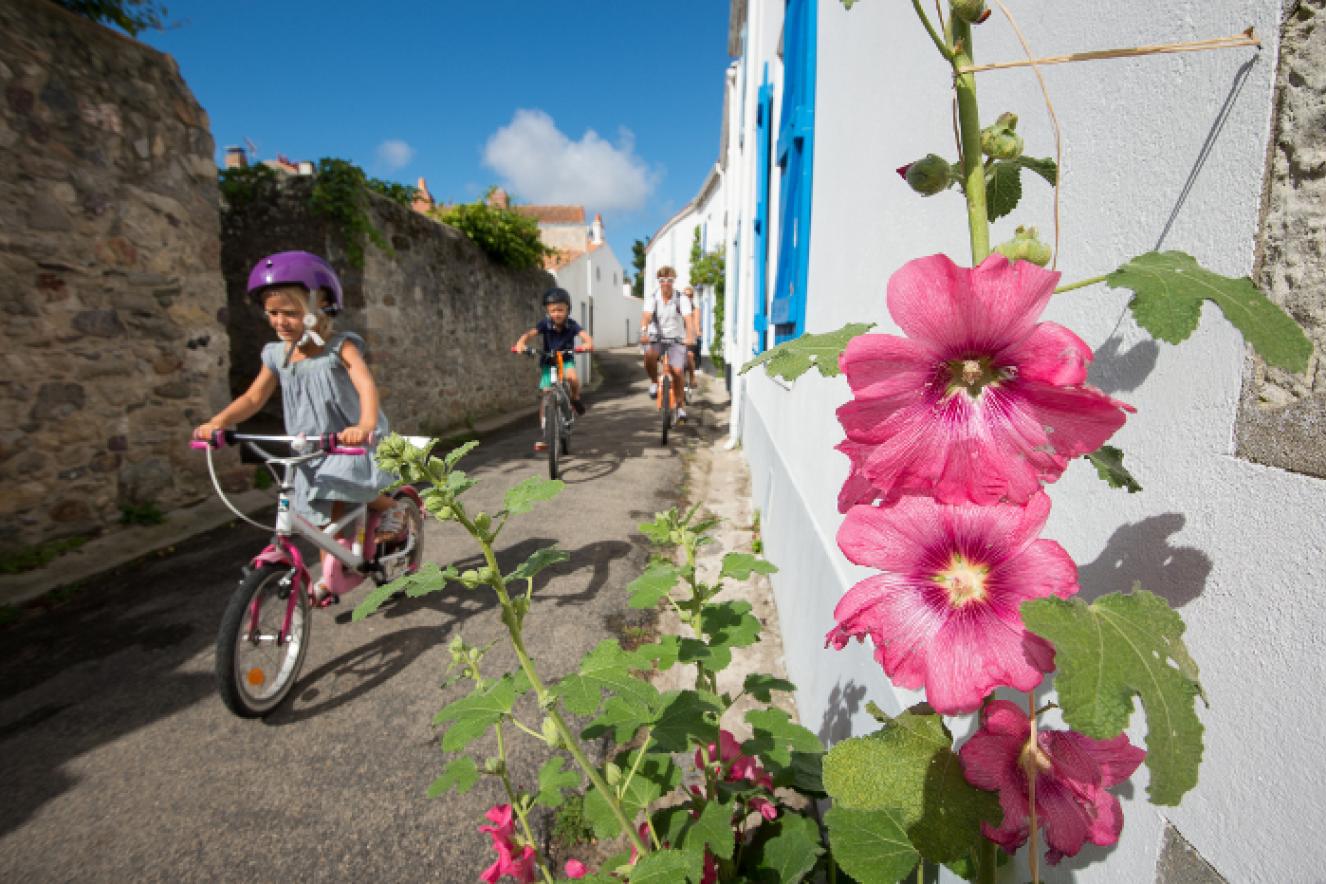 Balade à vélo en famille - île de Noirmoutier - Jean-Sébastien Evrard