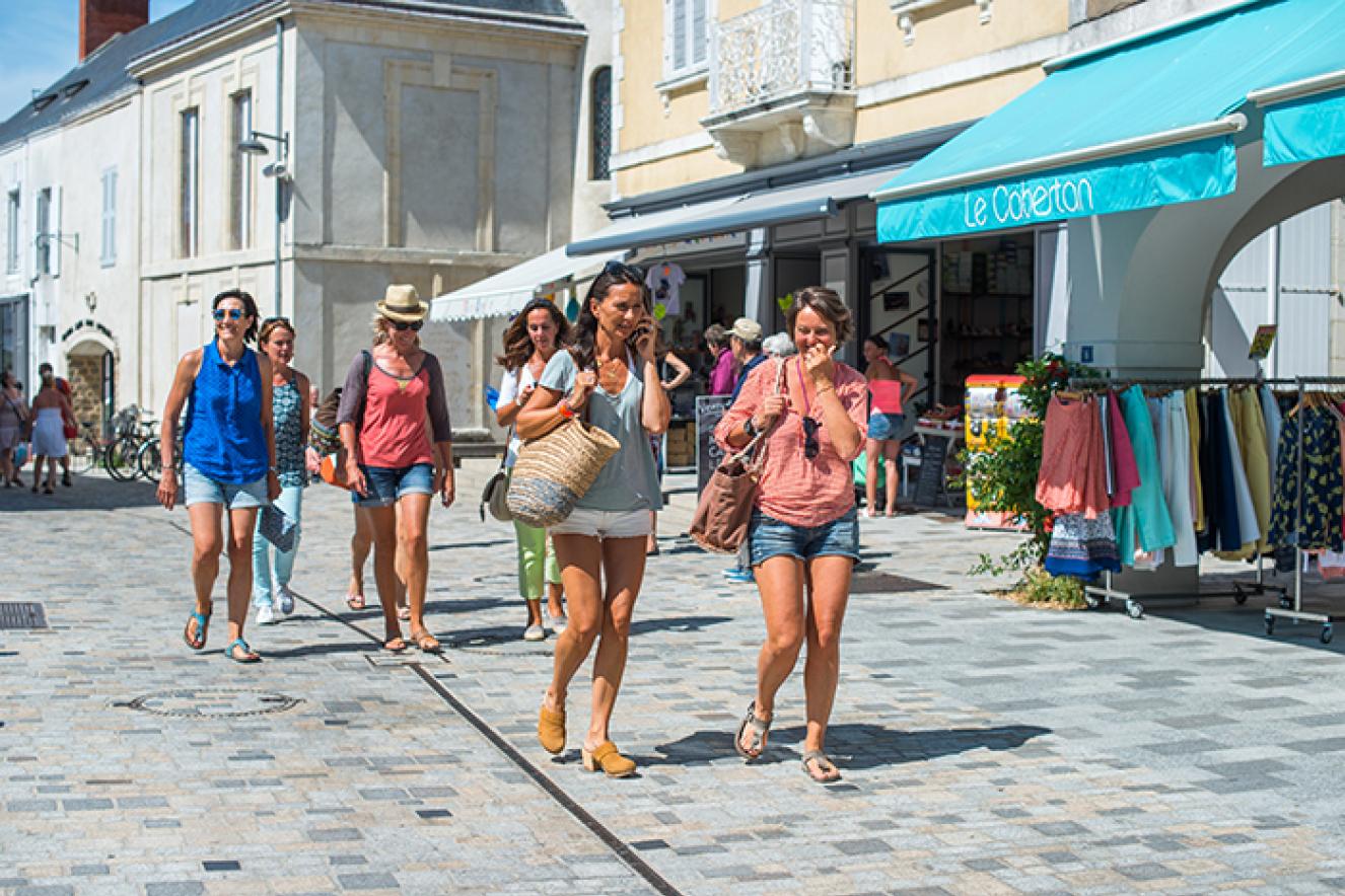 Visite du centre-ville de Noirmoutier - Joncheray