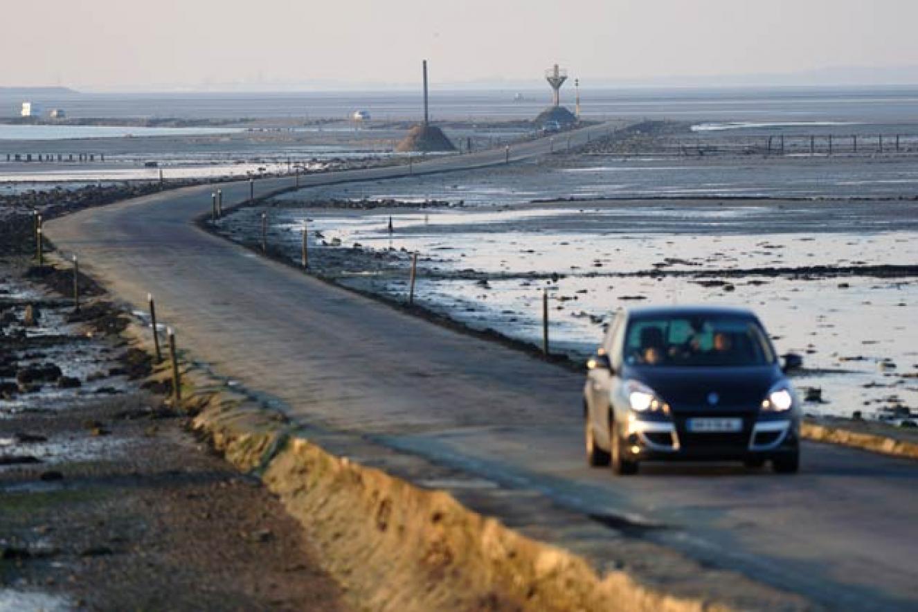 Voiture-Passage-du-Gois-Covoiturage-©JS-Evrard Voiture-Passage-du-Gois-Covoiturage-©JS-Evrard