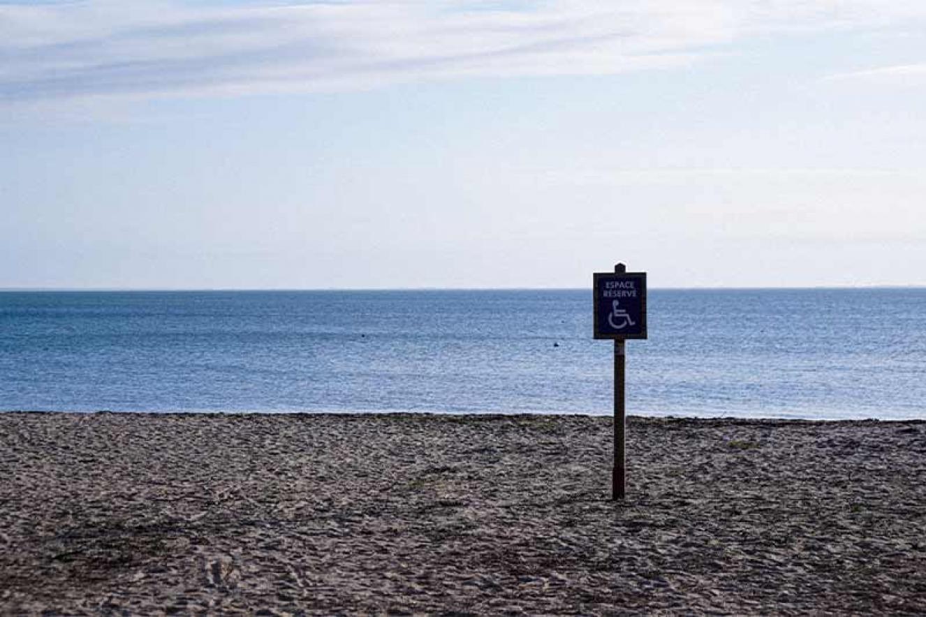 Accessibilité plage des Sableaux - Quentin Boulegon